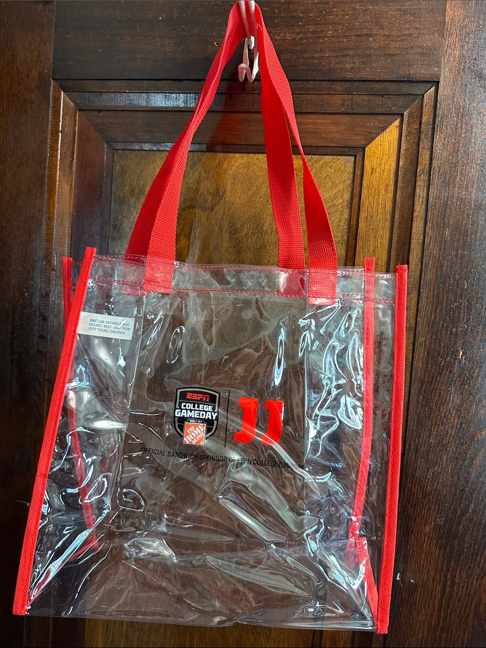 Jimmy John’s Clear Tote Bag